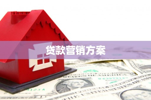弥勒贷款营销方案