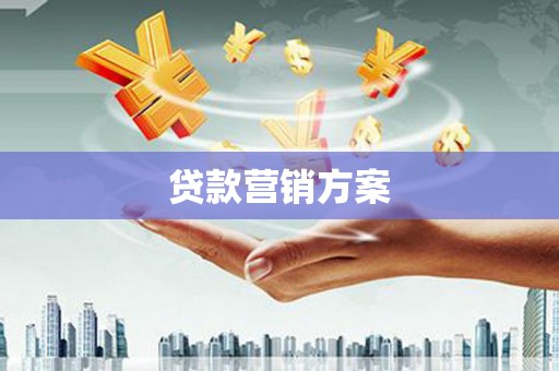 弥勒贷款营销方案