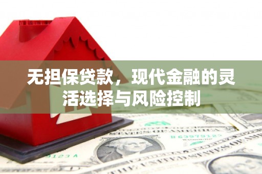 弥勒无担保贷款，现代金融的灵活选择与风险控制
