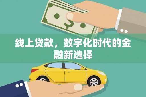 弥勒线上贷款，数字化时代的金融新选择