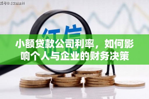 弥勒小额贷款公司利率，如何影响个人与企业的财务决策