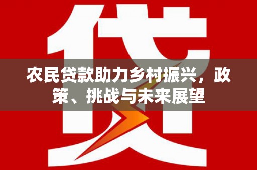 弥勒农民贷款助力乡村振兴，政策、挑战与未来展望