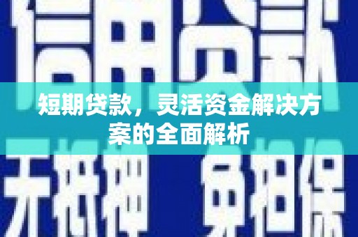 弥勒短期贷款，灵活资金解决方案的全面解析