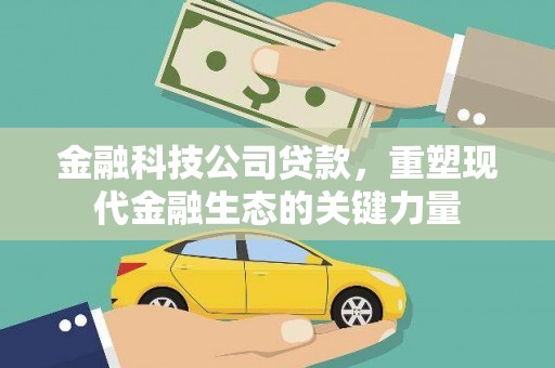 弥勒金融科技公司贷款，重塑现代金融生态的关键力量